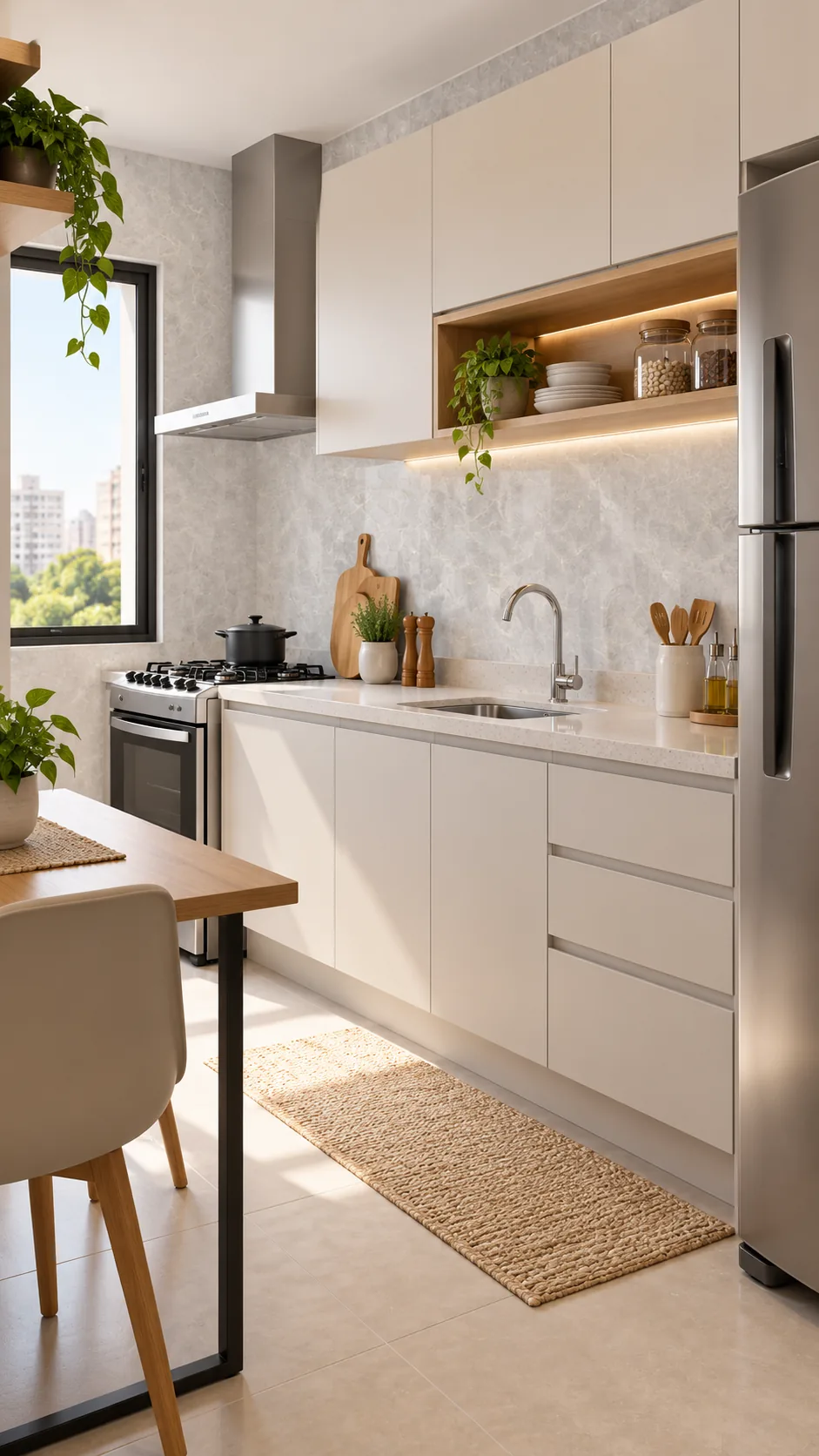 Cozinha revestida com Simplíssima
