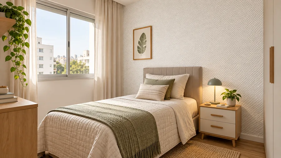 Quarto com Lino Ivory