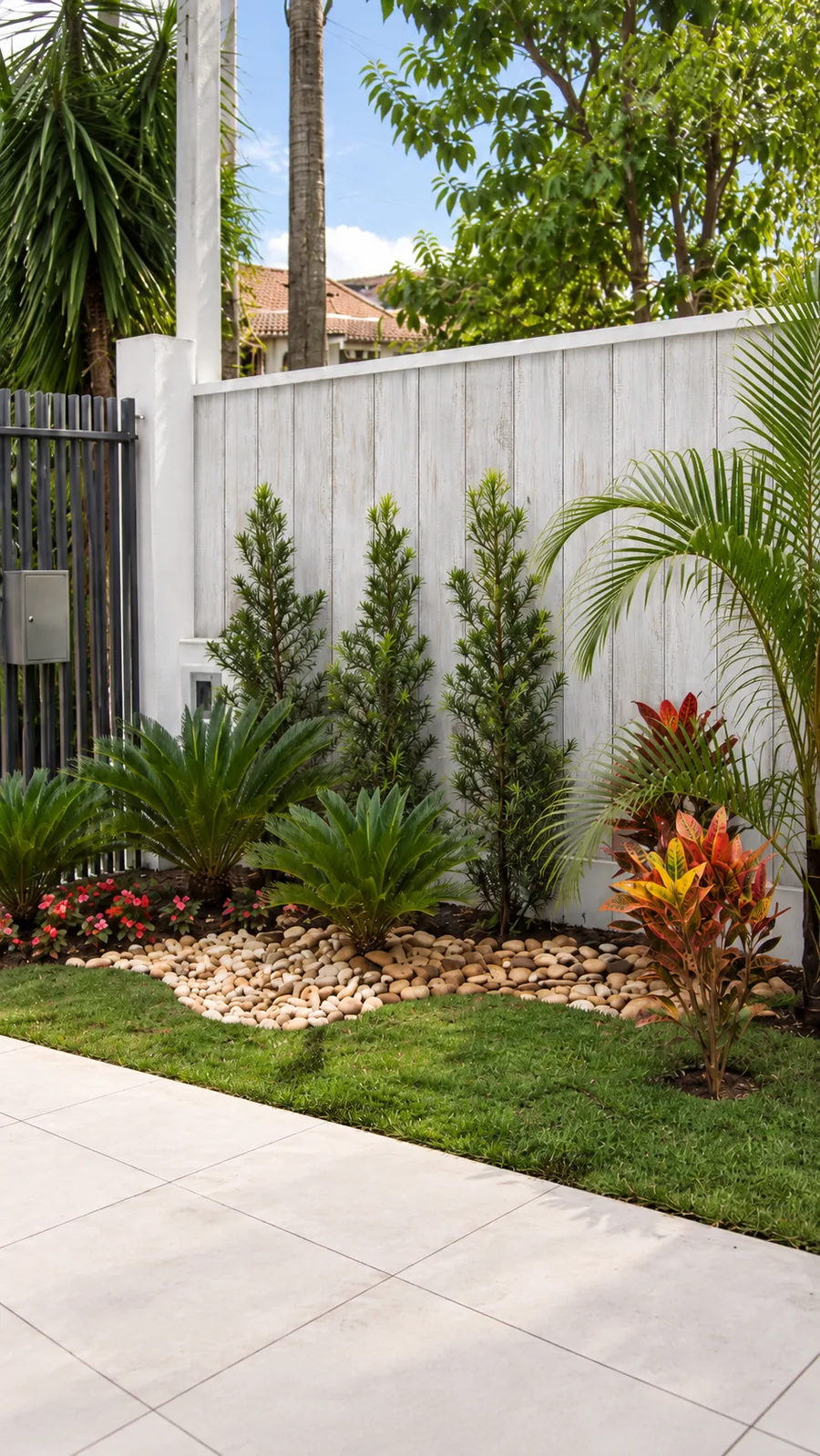 Jardim com Vintage Blanca