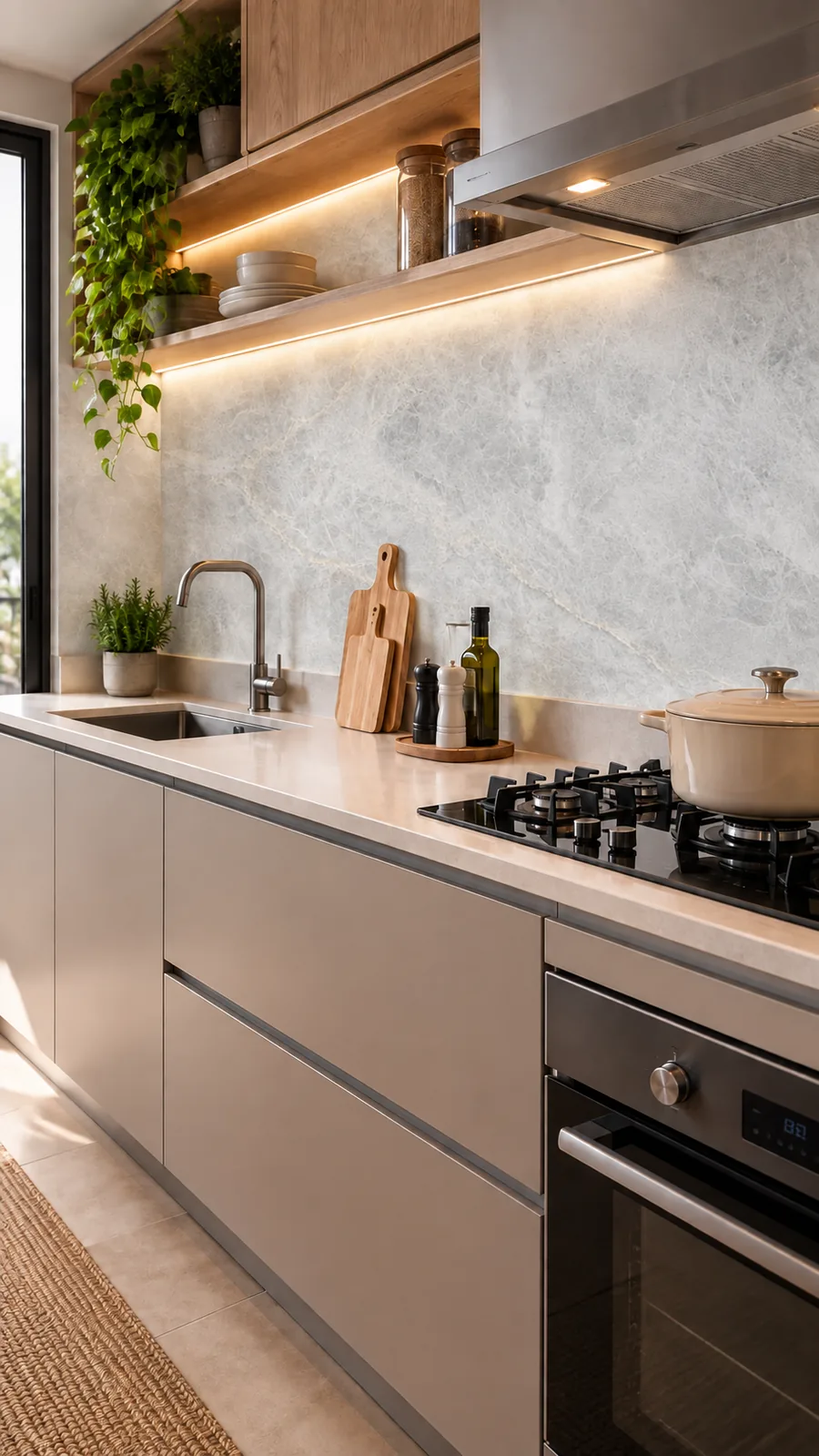 Cozinha com Traviatta Gris